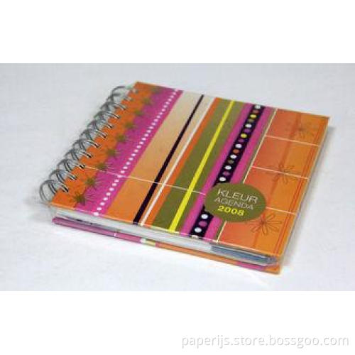 Custom Art Paper , Cardboard Spiral notebook printing Servi